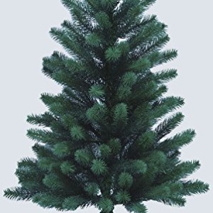 Hochwertiger-knstlicher-Weihnachtsbaum-PE-Spritzguss-ohne-Beleuchtung-Hhe-85cm-60cm-PE-BO85-0
