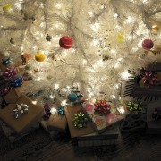 120CM-Knstlicher-Weihnachtsbaum-Einzigartiger-Christbaum-Tannenbaum-Kunstbaum-mit-Stnder-Grn-WEI-Wei-0-1